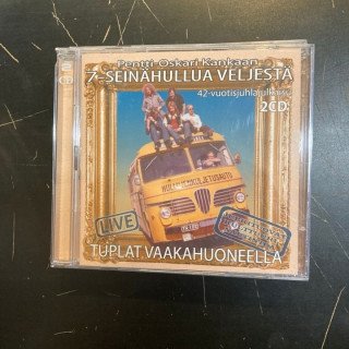 Seitsemän Seinähullua Veljestä - Tuplat Vaakahuoneella 2CD (M-/M-) -huumorimusiikki-